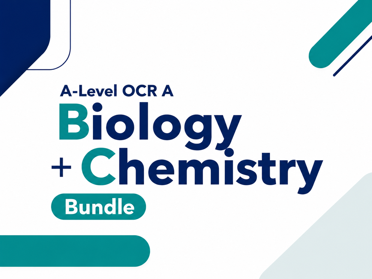 A-Level OCR A Biology & Chemistry Bundle