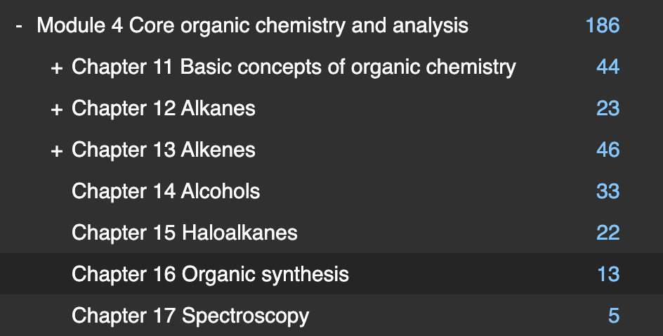 A-Level OCR A Chemistry Anki Deck