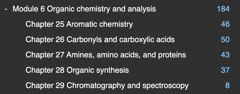 A-Level OCR A Chemistry Anki Deck